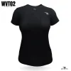 women's classic black V-neck t-shirt