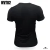 women's classic black V-neck t-shirt