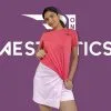 B1 pink active wrap skort