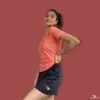 B1 black active wrap skort
