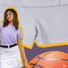 B1 white netball skirt