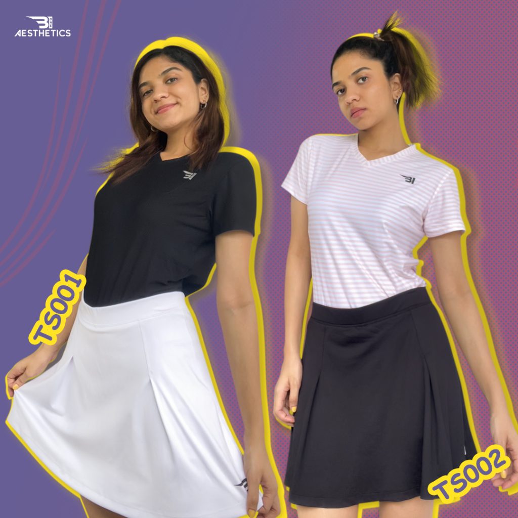 B1 white tennis skirt other colors