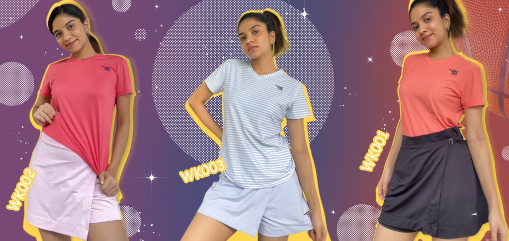 B1 black active wrap skort other colors