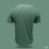 green classic V-neck t-shirt