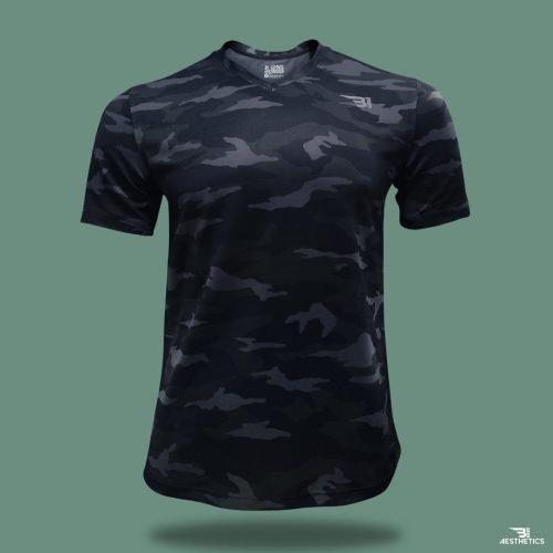 camo classic V-neck t-shirt
