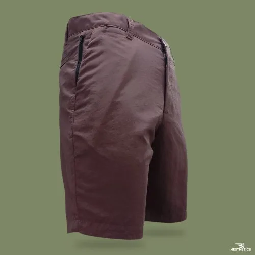 brown chino shorts