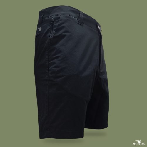 Gray chino shorts