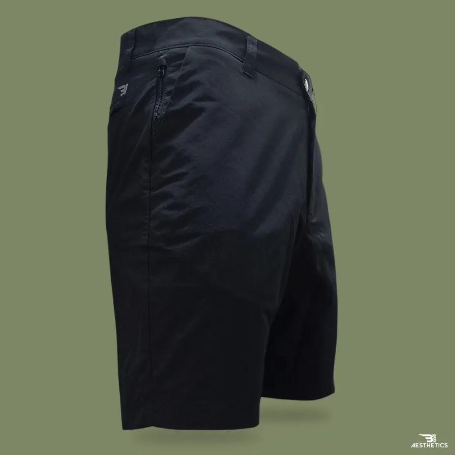 Gray chino shorts