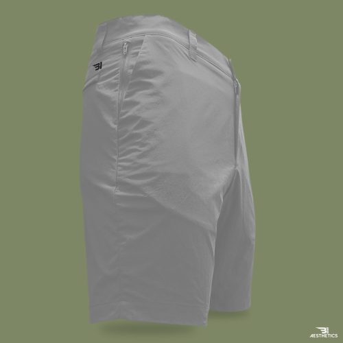 white chino shorts