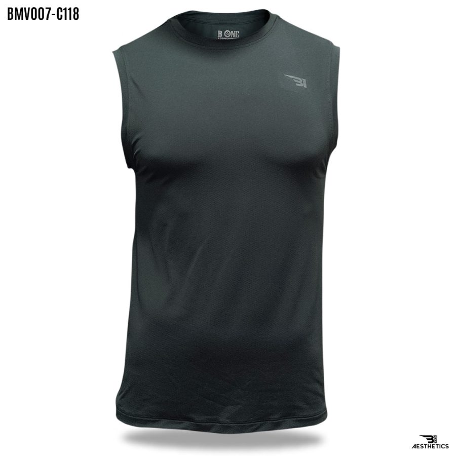 men's gray arm cut