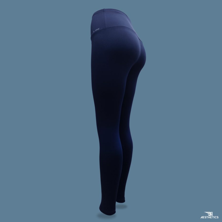 B1 dark blue high rise leggings