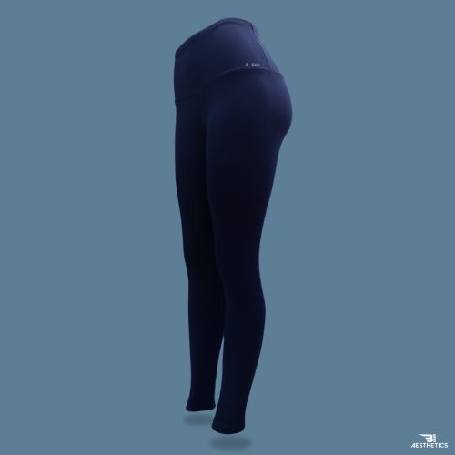 B1 dark blue high rise leggings