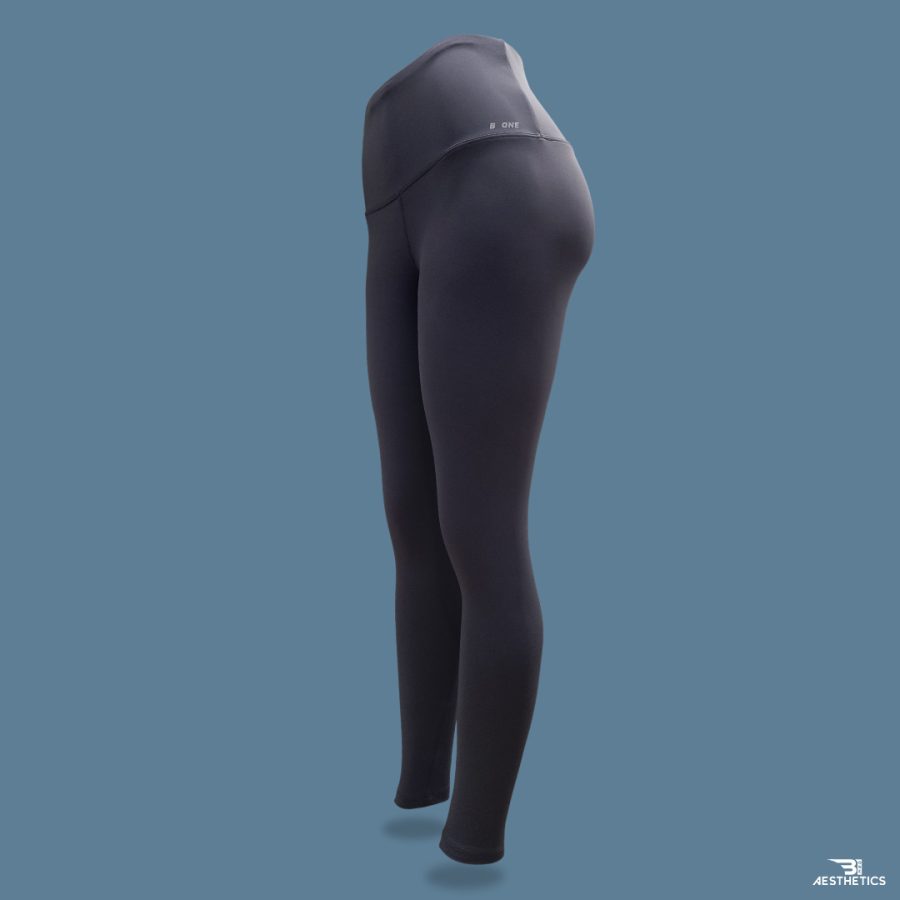 B1 gray high rise leggings