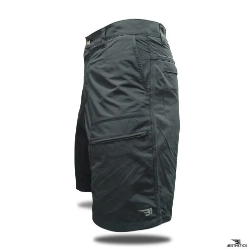 gray micro combat shorts