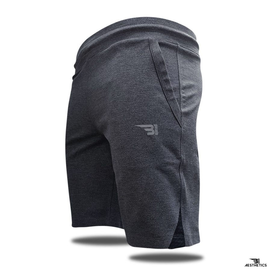 classic B1 gray club shorts for men
