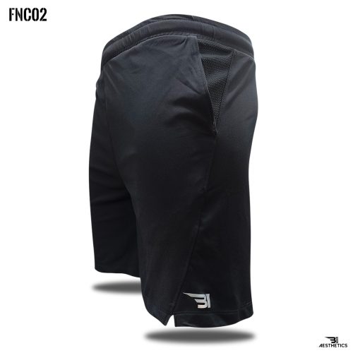 black side contrast shorts