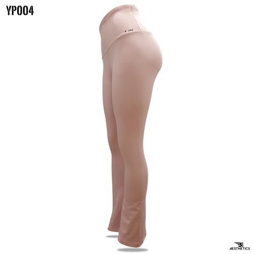 beige yoga pants