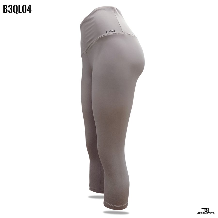 dusk grey knee length sport tights