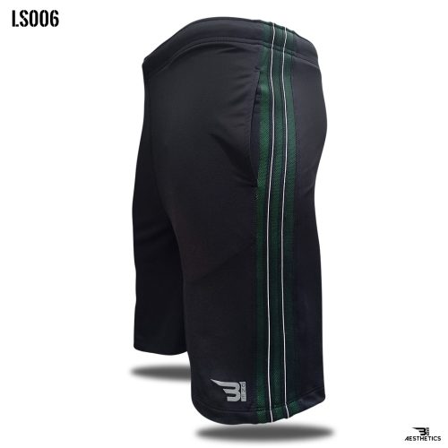 Black Stripe Short ( Dark-Green Stripe )