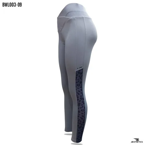 Ash Crossover High-waist Mesh Legging | Bwl003-09