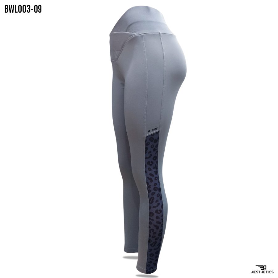 Ash Crossover High-Waist Mesh Legging | BWL003-09