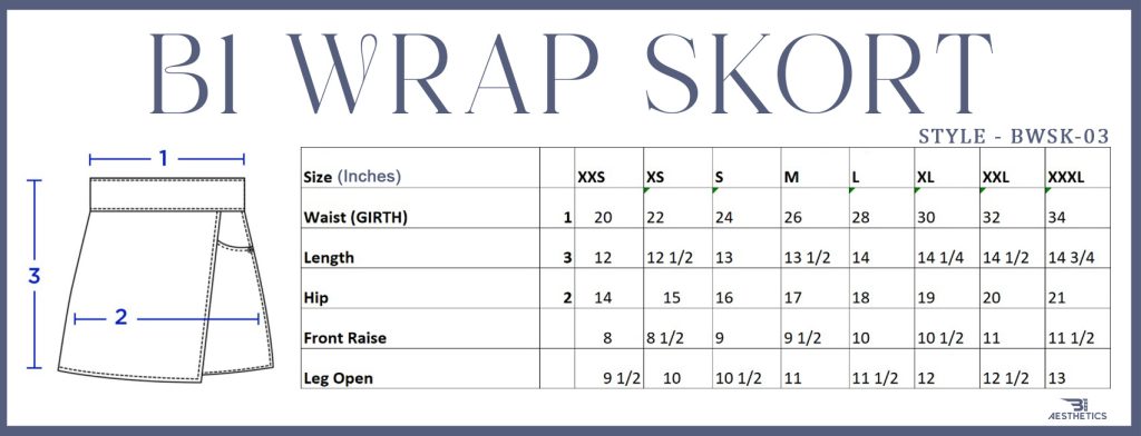 netball skirt BWSK-03