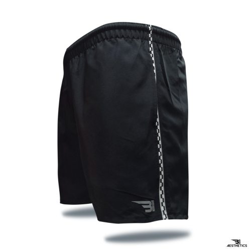 black micro shorts