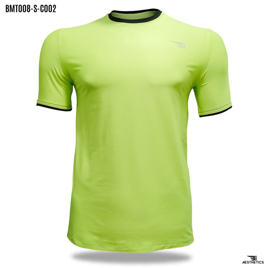 light green crew neck t-shirt