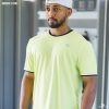light green crew neck t-shirt