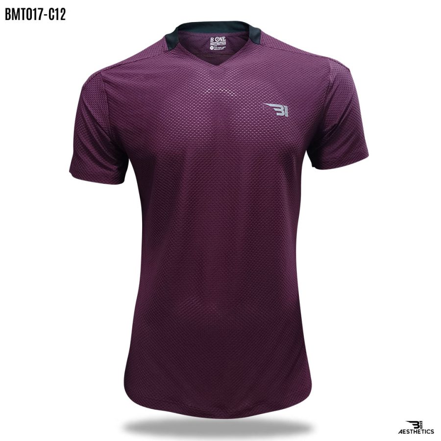 violet V-bond t-shirt