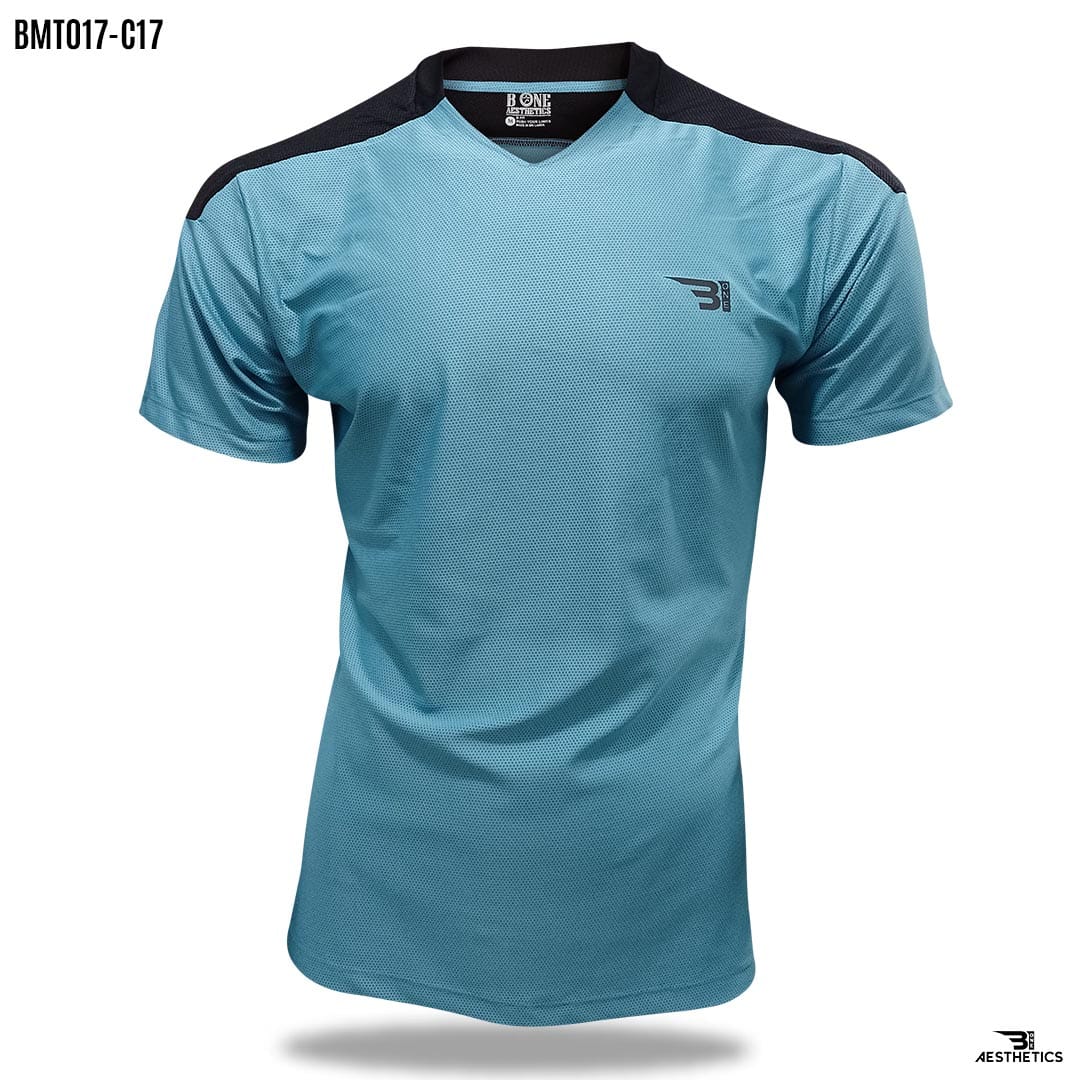 light blue V-bond t-shirt