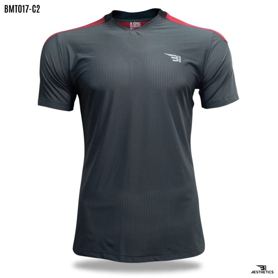 gray V-bond t-shirt