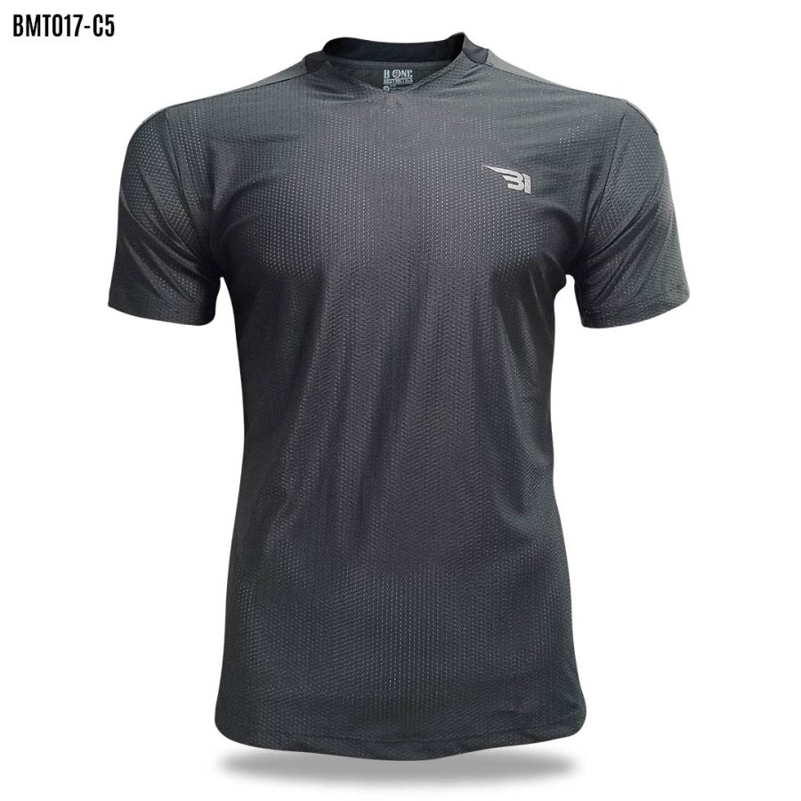 solid gray V-bond t-shirt