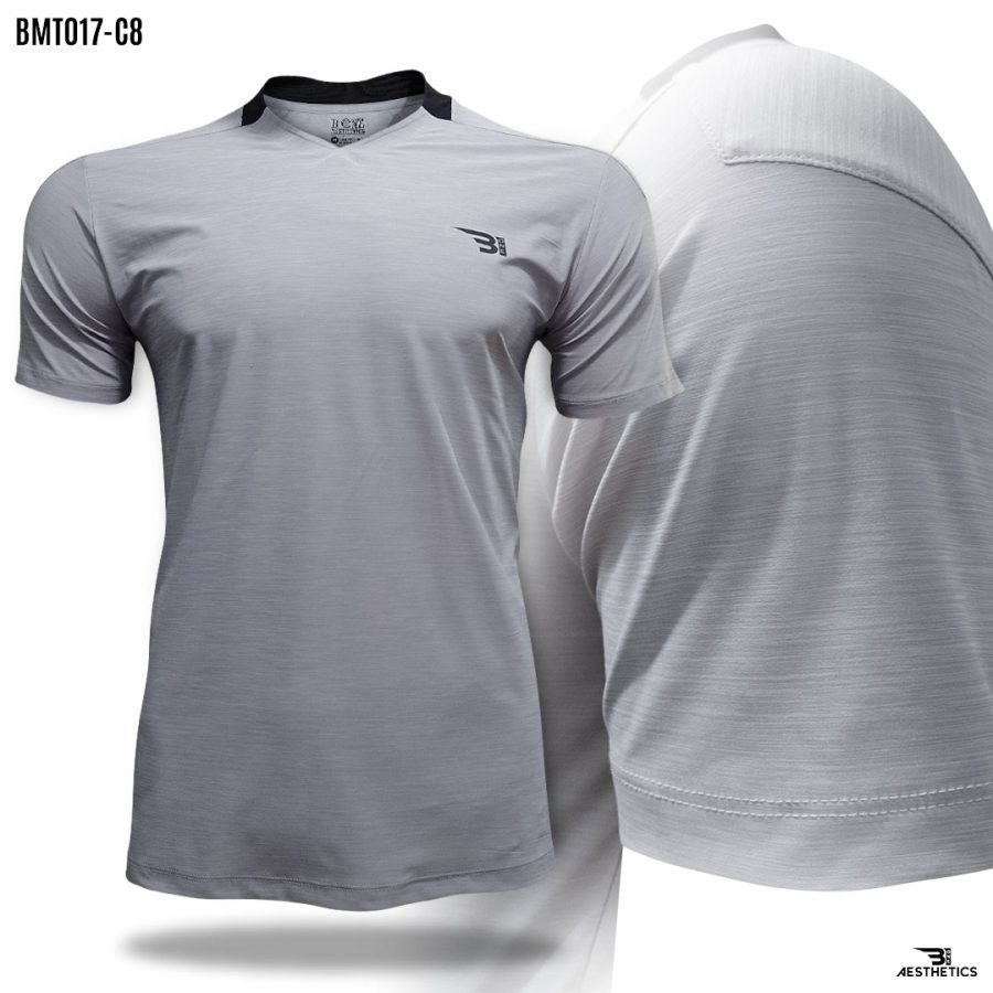 Light gray V-bond t-shirt