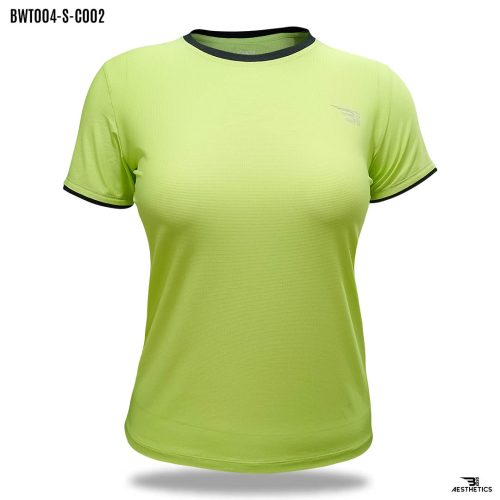 light green crew-neck t-shirt
