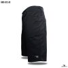 black micro cargo shorts