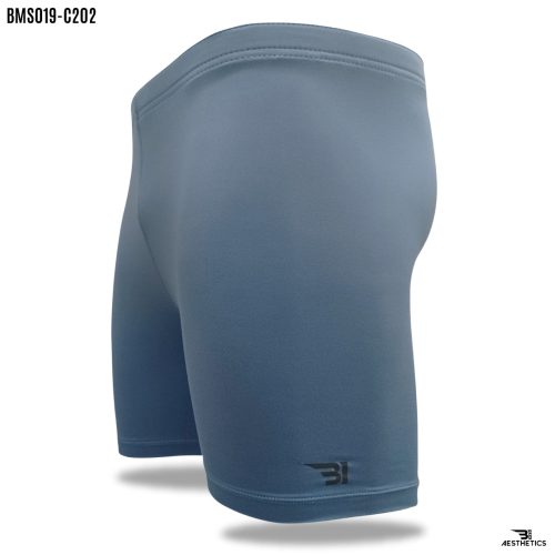 men's light blue tight shorts