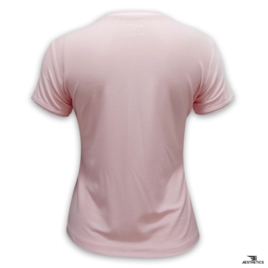 pastel pink crew-neck t-shirt