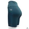 dark teal blue sports tights