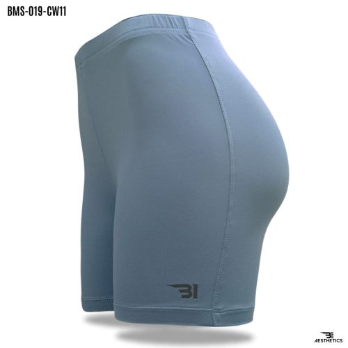 women's light blue tight shorts