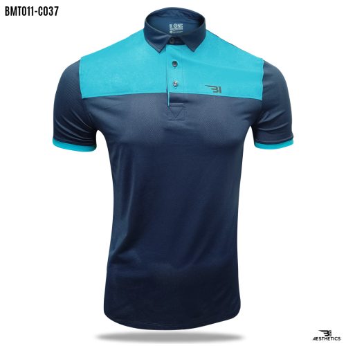 midnight blue polo t-shirt