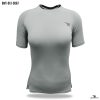 back contrast gray t-shirt