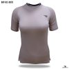 back contrast dusty pink T-shirt