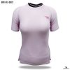 back contrast cute pink t-shirt
