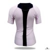 back contrast cute pink t-shirt
