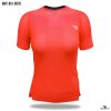 back contrast neon orange T-shirt
