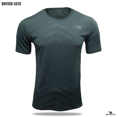 gunmetal gray crew neck t-shirt
