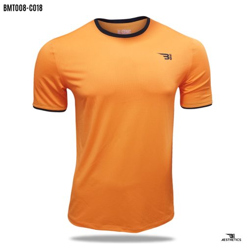 tangerine crew neck t-shirt