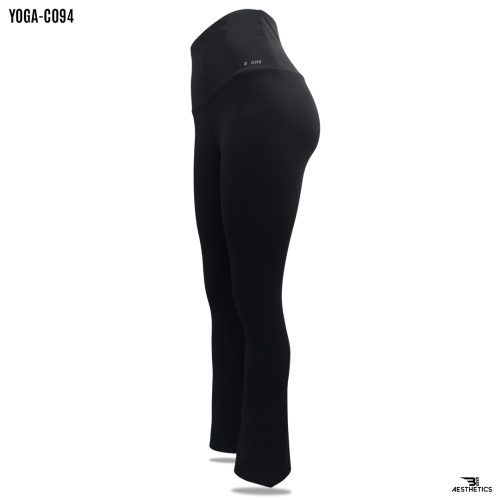 black yoga pants