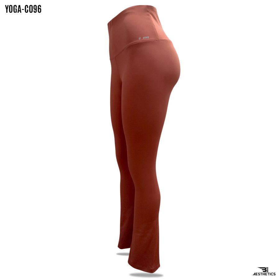 brown yoga pants
